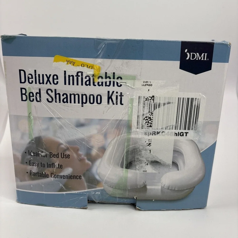 Deluxe Inflatable Bed Shampoo Kit‎ Open Box